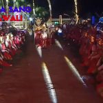 Bagaikan Raja Kedatangan Rombongan Kepala Desa Tugusari Di Finish Karnaval Mendapat Sorak Sambutan Dari Ribuan Khalayak