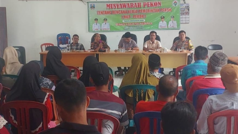 Warga Pekon Tanjung Kemala, Ikut Serta Dalam Musyawarah RKP Pekon