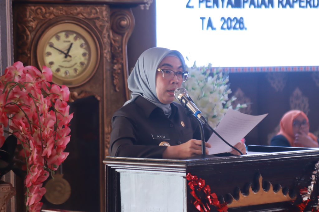 Bupati Ayu Asalasiyah Ucapan Terimakasih dan Penghargaan Atas Pengesahan Rancangan KUA dan PPAS T.A. 2026