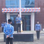 Pemkab Way Kanan Gelar Apel Bulanan di Lapangan Buay Pemuka