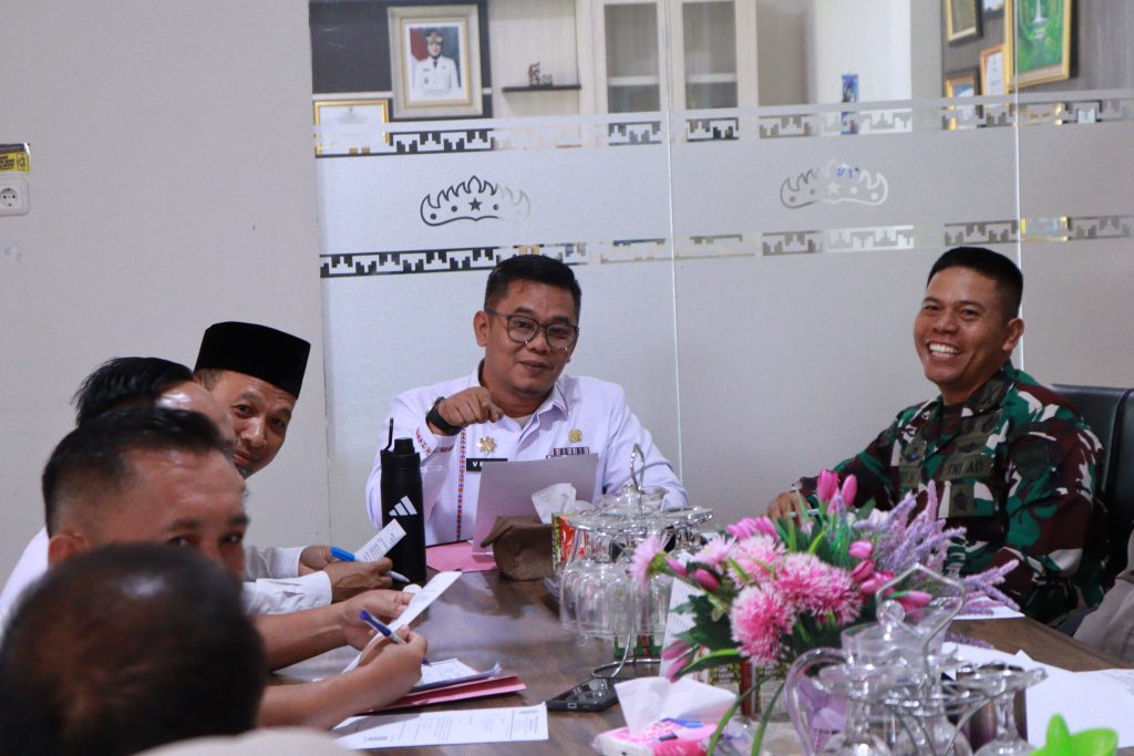 Rapat Persiapan TMMD Ke-126, Sekda Machiavelli Tegaskan OPD dan Stackeholder Laksanakan Tugas Dengan Optimal