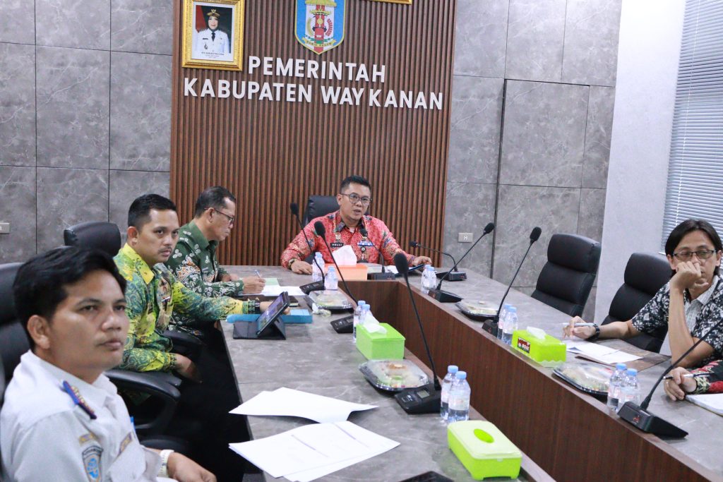 Pemkab Way Kanan Gelar Rakor Evaluasi dan Keberlanjutan Operasional Penerbangan Rute WTX-HLP di Bandara Gatot Soebroto