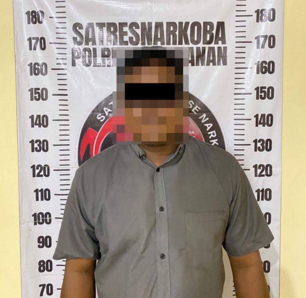 Polres Way Kanan Amankan Pemuda Diduga Penyalahgunaan Narkotika Jenis Sabu di Gisting Jaya