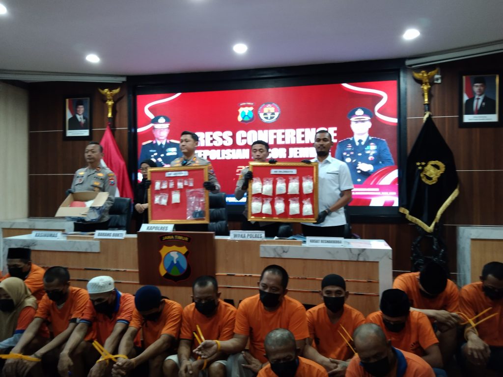 Modus Ranjau Terkuak! Polres Jember Sukses Bongkar Jaringan Narkoba
