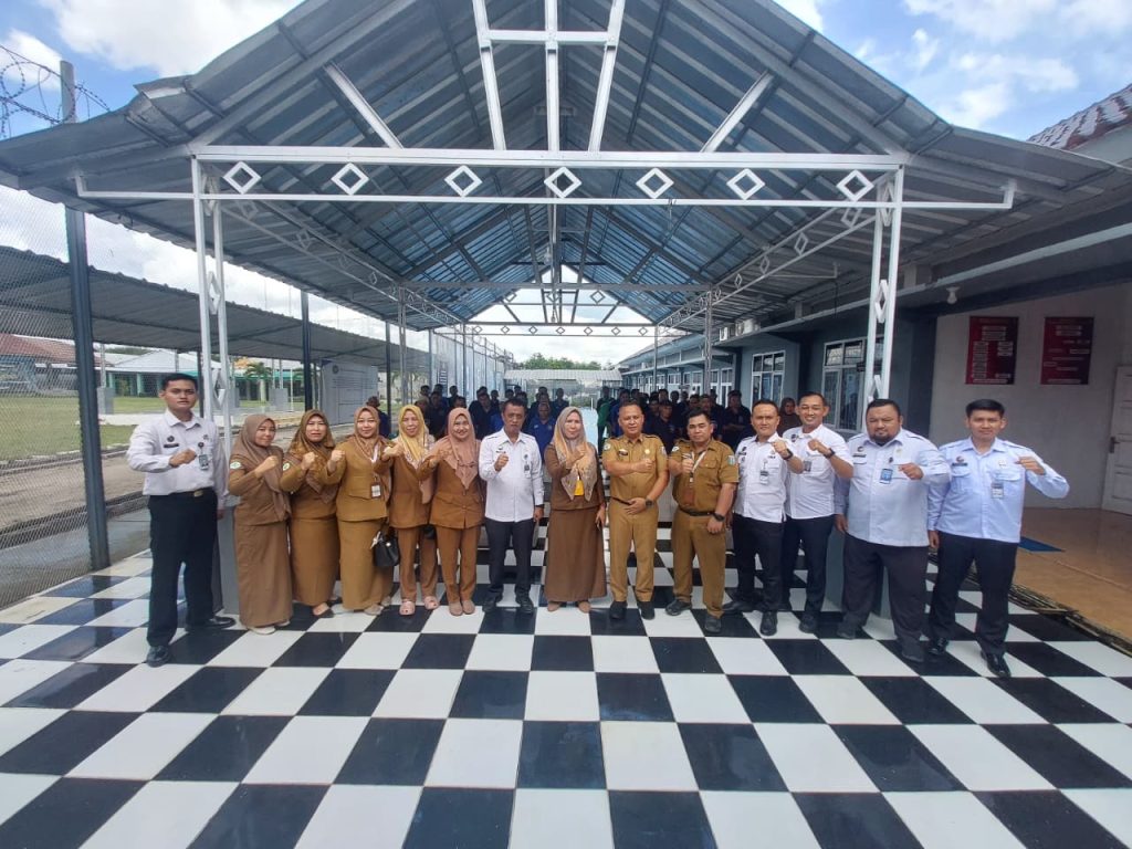 Lapas Way Kanan Lakukan Skrining Tripel Eliminasi Bekerjasama dengan Puskesmas Negeri Baru dan Dinas Kesehatan Kabupaten Way Kanan