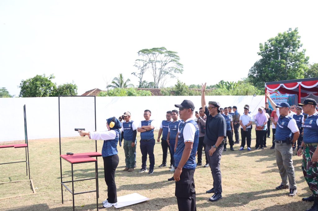 Kapolres Bersama Forkopimda Plus Gelar Fun Shooting di Polres Way Kanan