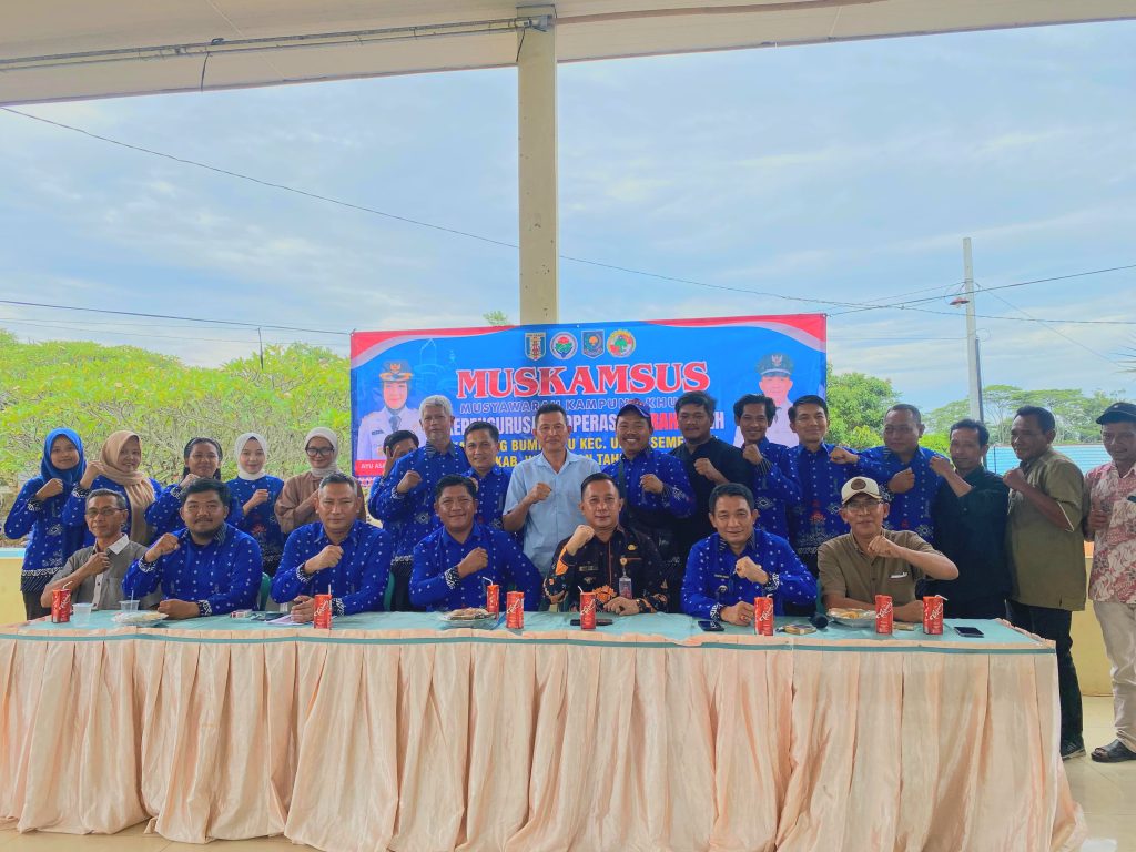 Pemkamp Bumi Ratu Gelar Muskamsus Koperasi Desa Merah Putih
