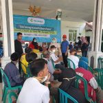 Ratusan Warga Antusias Ikuti Skrining Paru, Dinkes Jember dan Puskesmas Sukorejo Gencarkan Deteksi Dini TBC Di Kecamatan Bangsalsari