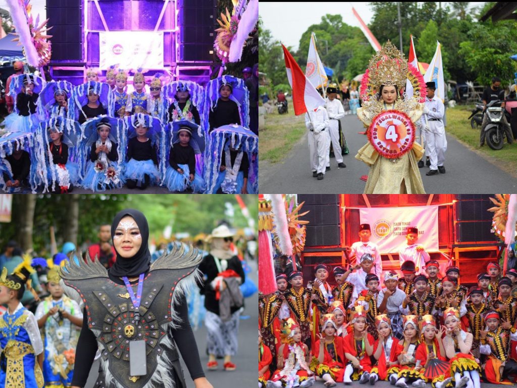 SDN Tegalwangi 03 Tampil Memukau Dengan Pagelaran Budaya Di Karnaval Desa Tegalwangi 2025
