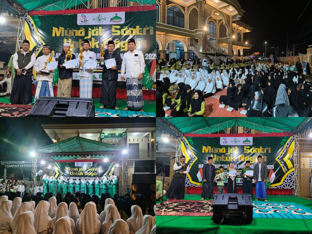 Kekuatan Santri dan Kiai, MWC NU Bangsalsari Gelar Munajat Santri untuk Negeri