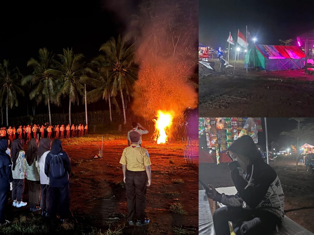 Api Unggun Pertiga di Tugu Pancasila Tugusari, Kobarkan Semangat dan Nilai Ideologi Kebangsaan