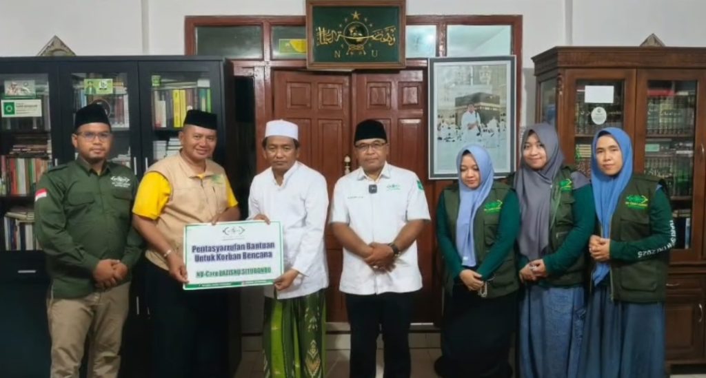 LAZISNU Care Lakukan Asesmen dan Beri Bantuan ke Ponpes Salafiyah Syafi’iyah Syekh Abdul Qadir Jailani yang Ambruk