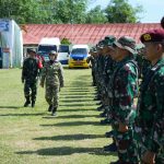 Bupati Ayu Asalasiyah Hadiri Upacara Pembukaan TMMD ke-126 Kodim 0427/Way Kanan Tahun 2025