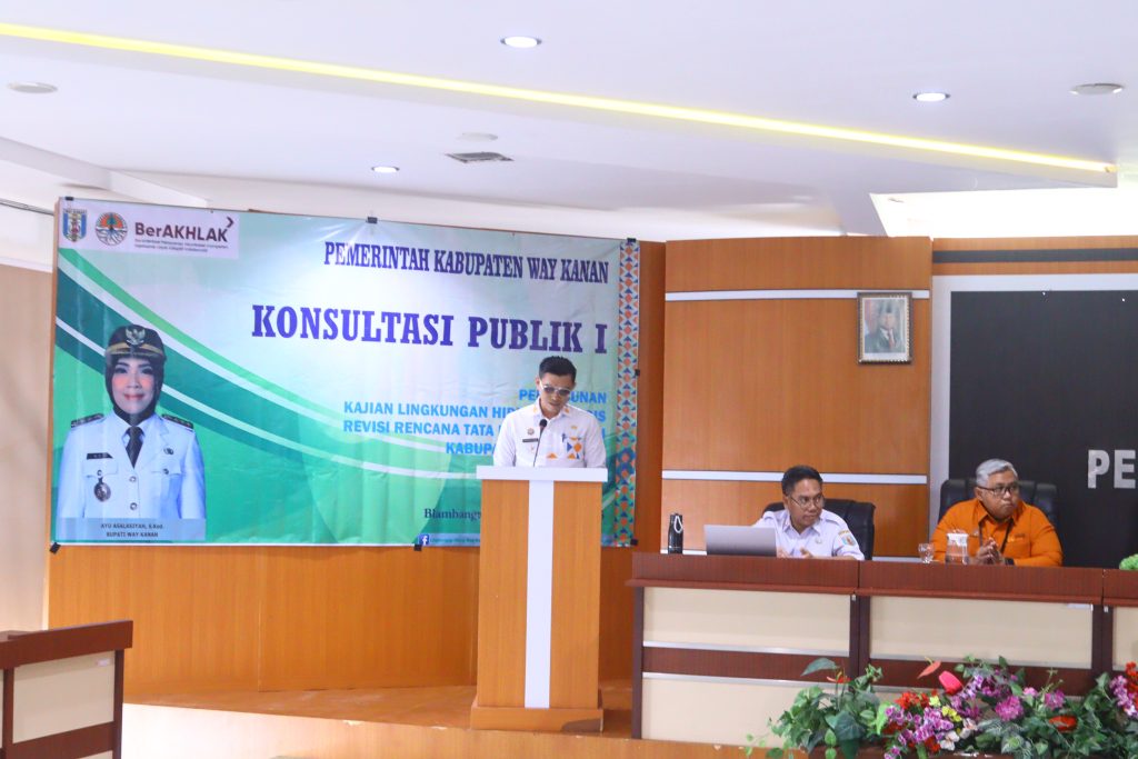 Wujudkan Pembangunan Berkelanjutan, Pemkab Way Kanan Susun KLHS Revisi RTRW