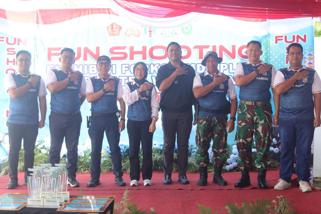 Bupati Ayu Asalasiyah Ikuti Fun Shooting Forkopimda Plus Way Kanan Cup 2025