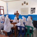 Kapolsek Rebang Tangkas Sosialisasi Pendaftaran SMA Kemala Taruna Bhayangkara di SMPN 3