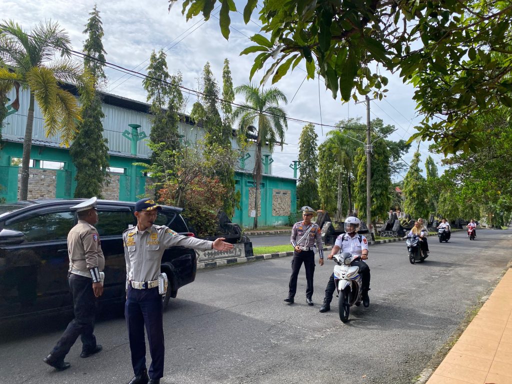 Satlantas Polres Way Kanan Beri Pelatihan Personil Dishub