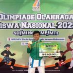 Rafardhan Putra Hermawan, Putra Pelda Budi Hermawan Anggota Koramil 0824/15 Bangsalsari Raih Medali Perunggu di Ajang Olimpiade Olahraga Siswa Tingkat Nasional (O2SN) Cabor Karate TH. 2025