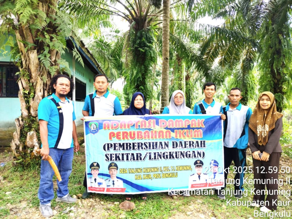 Pemerintah Desa Tj Kemuning 2 Dorong Masyarakat Sadar Akan Kebersihan Lingkungan