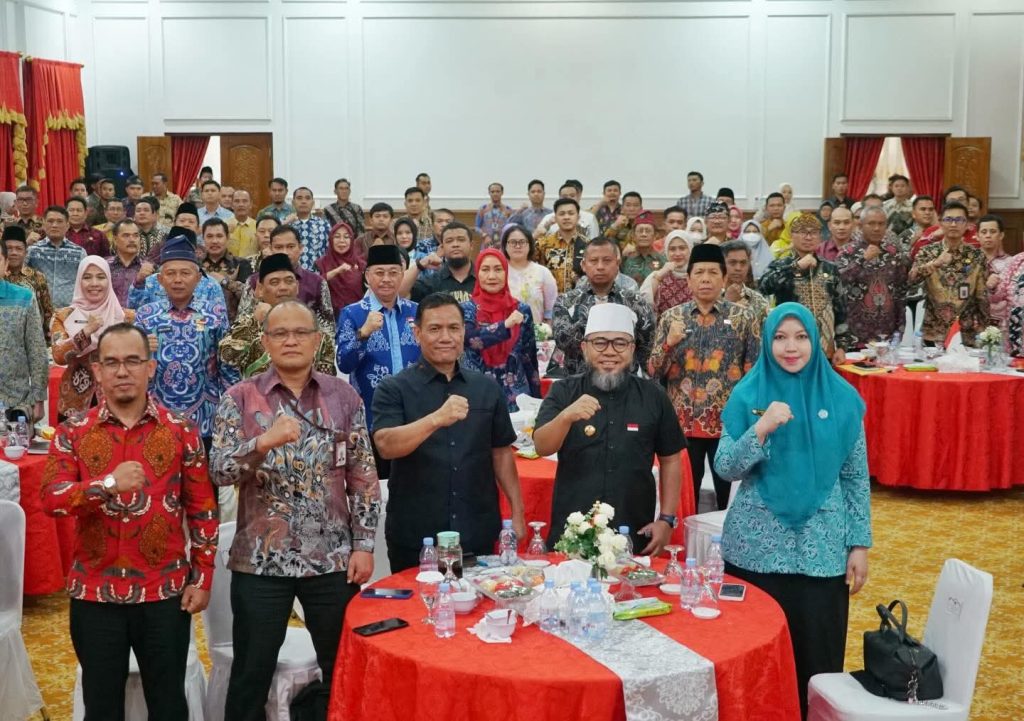 Koordinasi Bersama KPK, Komitmen Memimpin Dengan Integritas, Membangun Daerah Tanpa Korupsi