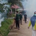 Dinas Kesehatan Kabupaten Kaur” Cegah Penyebaran DBD Puskesmas Kinal Laksanakan Foghing