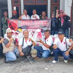 DPD Projo Jatim Salurkan 100 Paket Sembako untuk Warga Terdampak Erupsi Semeru di Supit Urang