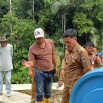 Bupati Dedi Irawan Tinjau Proyek PLTM Way Melesom, Kecamatan Lemong