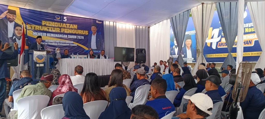 DPD Partai NasDem Jember Gelar Penguatan Struktur, Siapkan Kader Hadapi Pemilu 2029