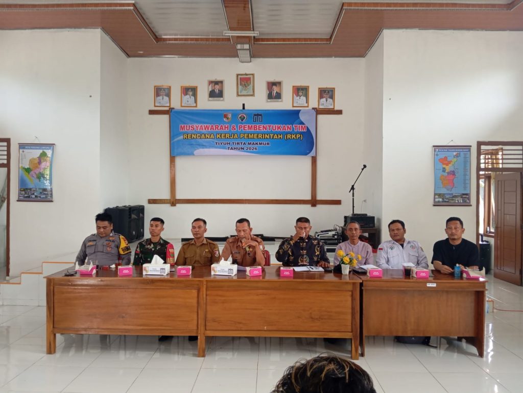 Realisasi Dana Desa 2025 Tiyuh Tirta Makmur Capai Rp605 Juta Dari Total Rp919 Juta Lebih