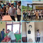 Kapolres Pesisir Barat Pimpin Peresmian Pos Polisi Marga Belimbing serta Kegiatan Pengecekan Kesehatan dan Sunat Gratis