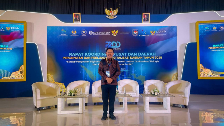ekretaris Daerah Kabupaten Pesisir Barat Hadiri Rakorpusda Percepatan Digitalisasi Daerah Tahun 2025