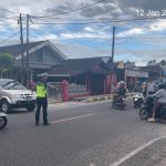 Antisipasi kepadatan kendaraan, Satlantas gelar pam rawan pagi di berapa titik rawan