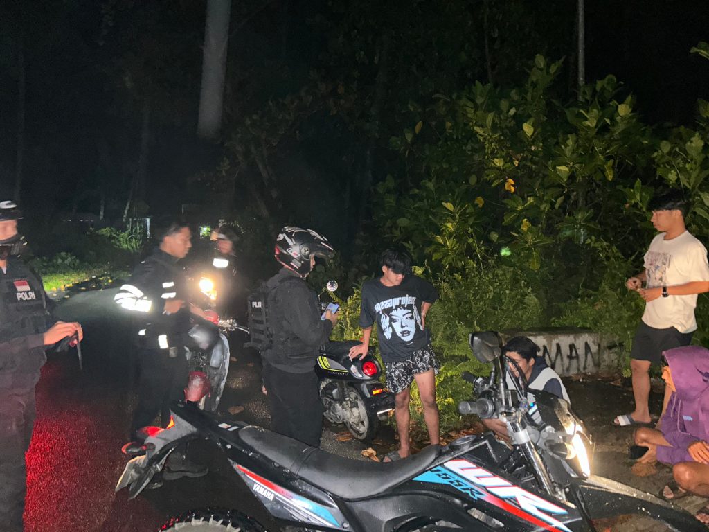 Sat Samapta Polres Pesisir Barat Intensifkan Patroli pada Jam Malam