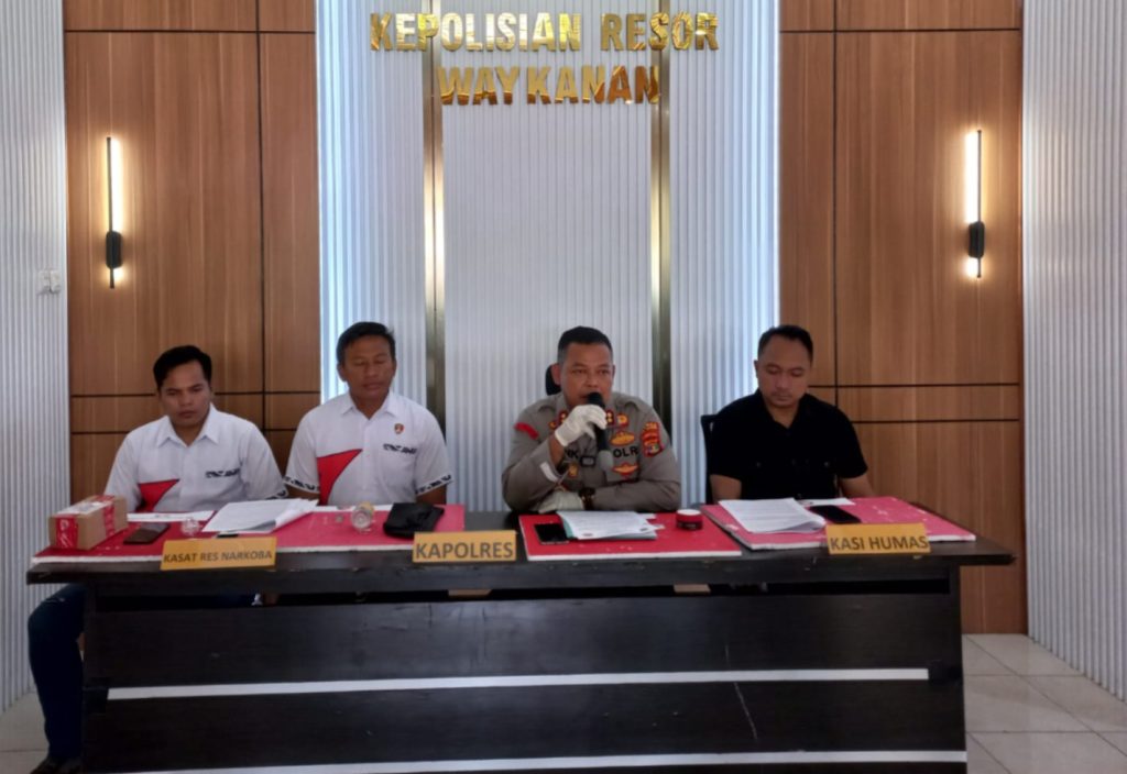 Dua Hari Menjabat, Kapolres Perangi Narkoba di Way Kanan
