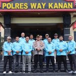 Perkuat Sinergitas, Ketua PWI Way Kanan Lakukan Kunjungan Ke Polres Way Kanan