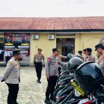 WAKAPOLRES PESISIR BARAT LAKSANAKAN PENGECEKAN KENDARAAN DINAS R2