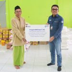 BRI Salurkan Bantuan Sembako Lewat Ponpes Al Ma’ruf ke Warga Kurang Mampu di Desa Sumber Jaya