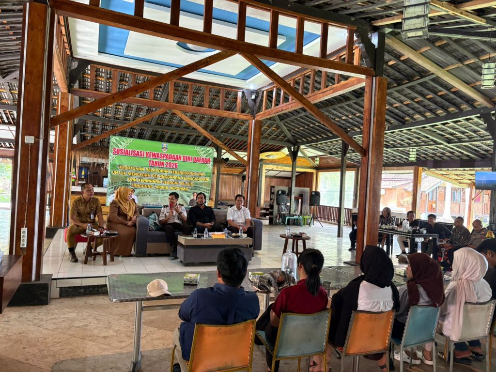 POLRES PESISIR BARAT HADIRI SOSIALISASI KEWASPADAAN DINI DAERAH