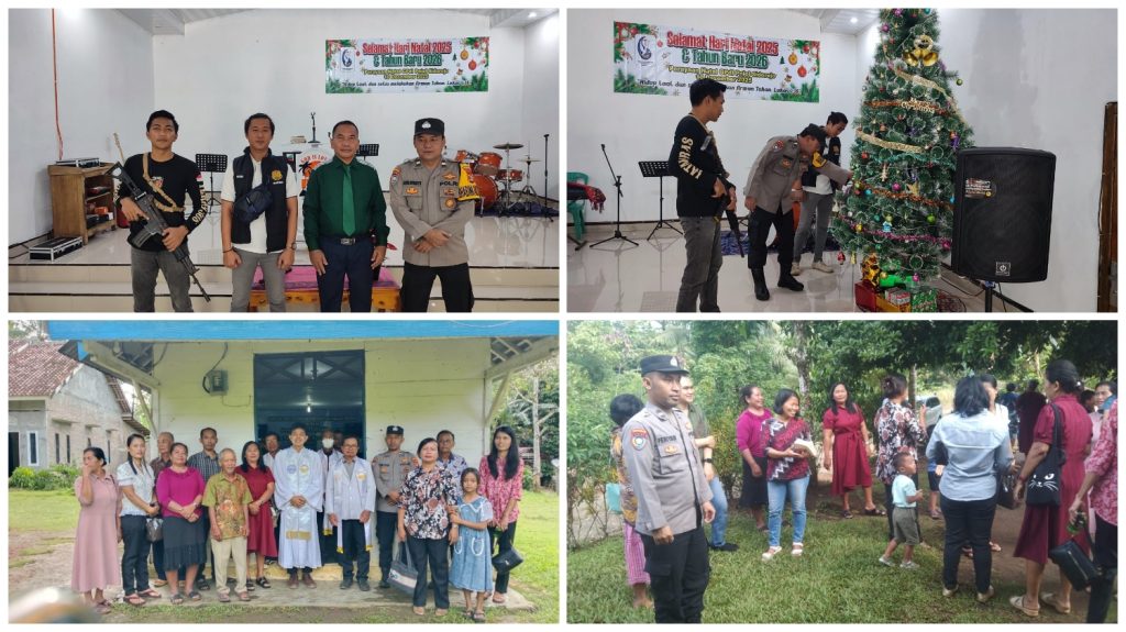 Polres Pesisir Barat Laksanakan Monitoring dan Pengamanan Ibadah Tahun Baru 2026