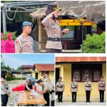 Kapolres Pesisir Barat Pimpin Sertijab Kabag dan Kasat