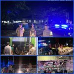 Polres Pesisir Barat dan Polsek jajaran Laksanakan Patroli Blue Light