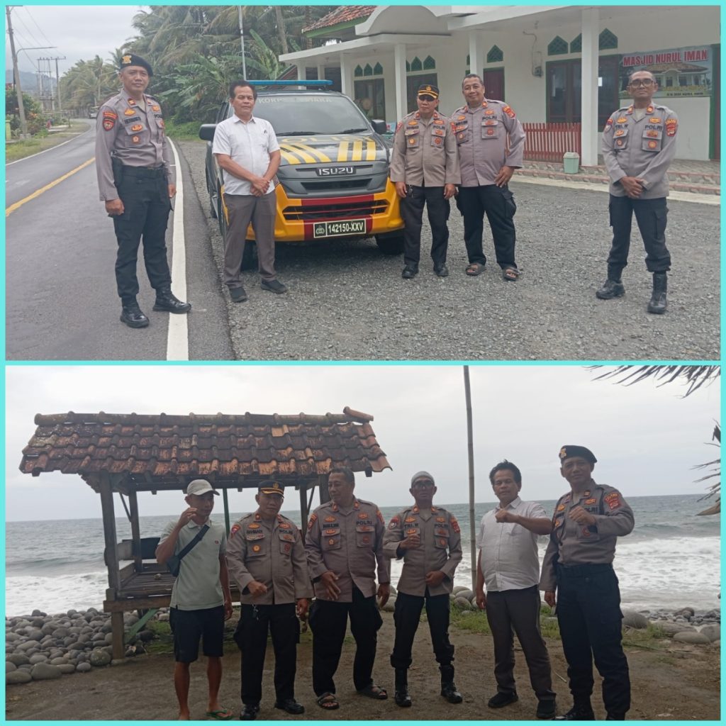Polres Pesisir Barat Laksanakan Patroli Strong Point