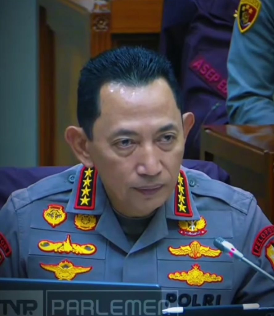 KAPOLRI JENDRAL LISTYO SIGIT PRABOWO MENOLAK TEGAS INSTITUSI POLRI DI BAWAH NAUNGAN KEMENTRIAN
