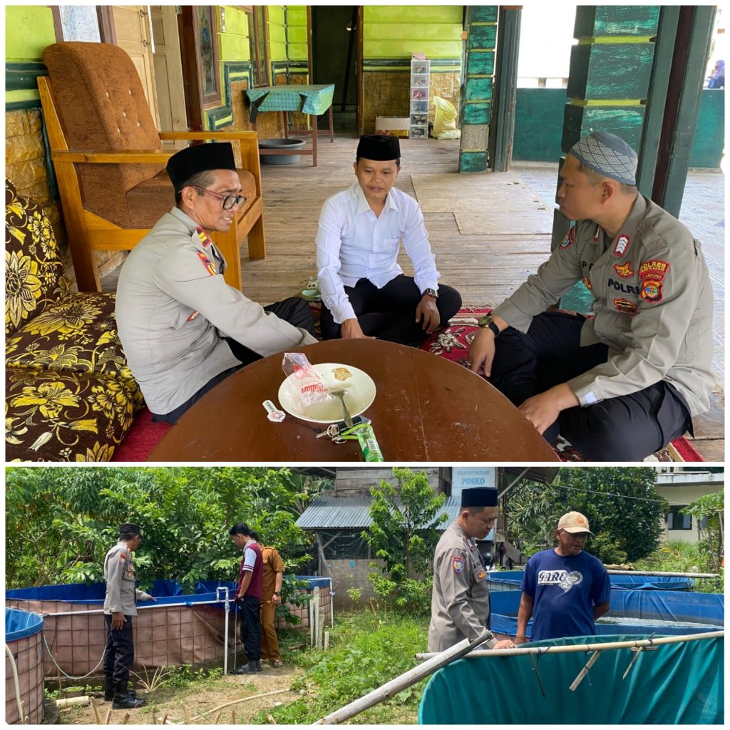 SAT BINMAS POLRES PESISIR BARAT SAMBANG KE PONDOK PESANTREN