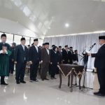 Pemkab Way Kanan Gelar Pelantikan Jabatan Pimpinan Tinggi Pratama