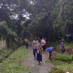 Jelang Ramadhan, Dusun Satu Desa Ketapang Bersih- Bersih Lingkungan