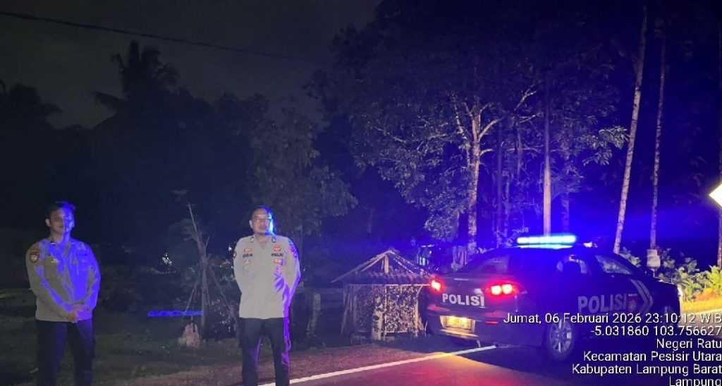 JAGA SITUASI KONDUSIF POLSEK PESISIR UTARA LAKSANAKAN PATROLI KRYD