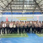 Kapolres Way Kanan Beri 30 Penghargaan Personel Berprestasi dan Satu Polsek Dapat Bendera Hitam