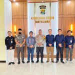 Kapolres Way Kanan Terima Audensi Ketua KPU