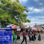 ANTISIPASI KEPADATAN KENDARAAN, SAT SAMAPTA POLRES PESISIR BARAT LAKSANAKAN PAM RAWAN PAGI